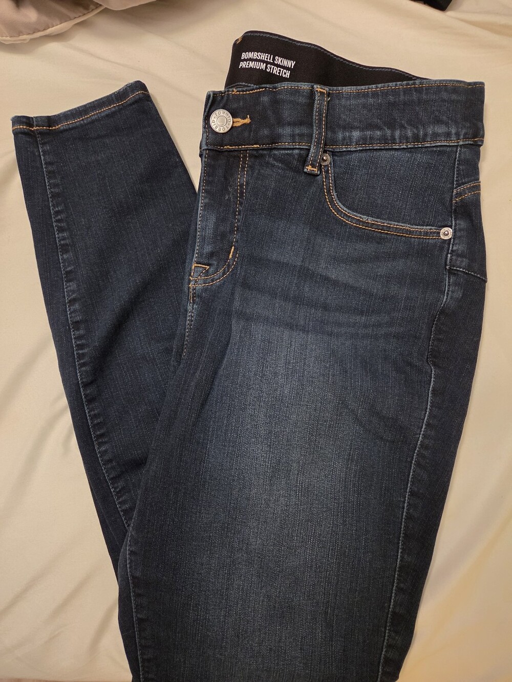 Torrid- Skinny Premium Stretch Jeans - Dark Blue